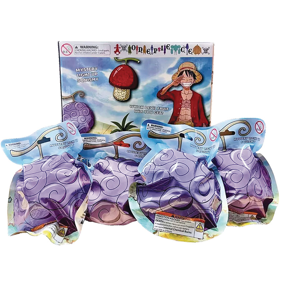 One Piece Light-Up Stress Ball Blind Mystery Box