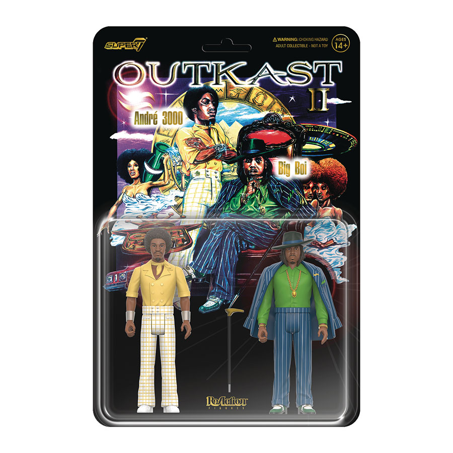 Outkast ReAction Figure Wave 2 - Outkast Aquemini 2-Pack