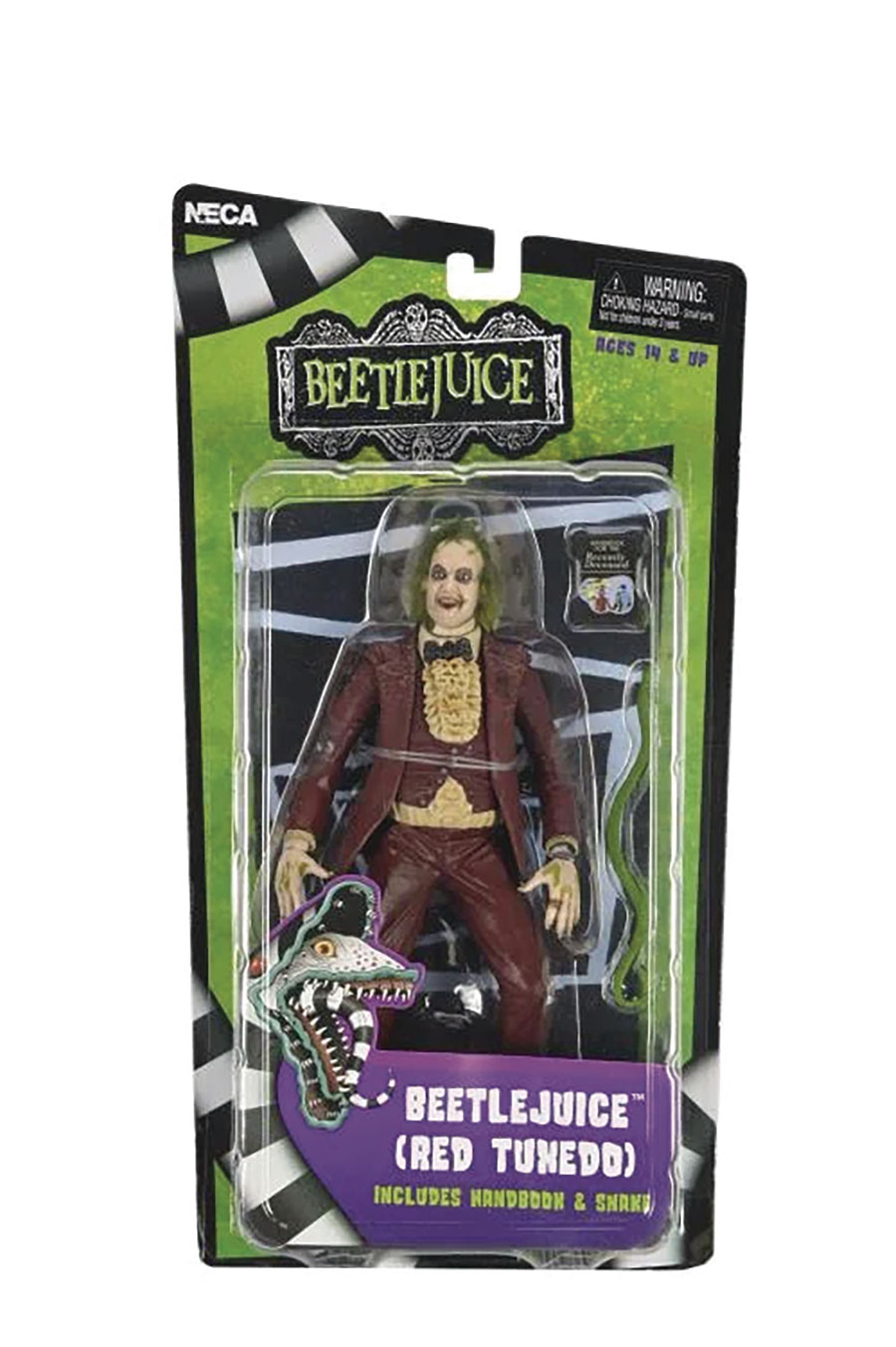 Beetlejuice Red Tuxedo 7-Inch Action Figure
