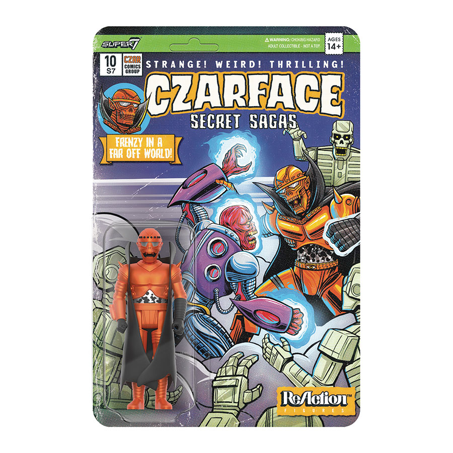 Czarface ReAction Figure Wave 11 - Czarface Orange & Black