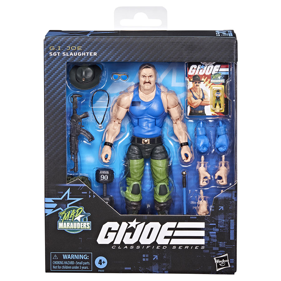 GI Joe Classified Series Sgt Slaughter Deluxe 6-Inch Action Figure