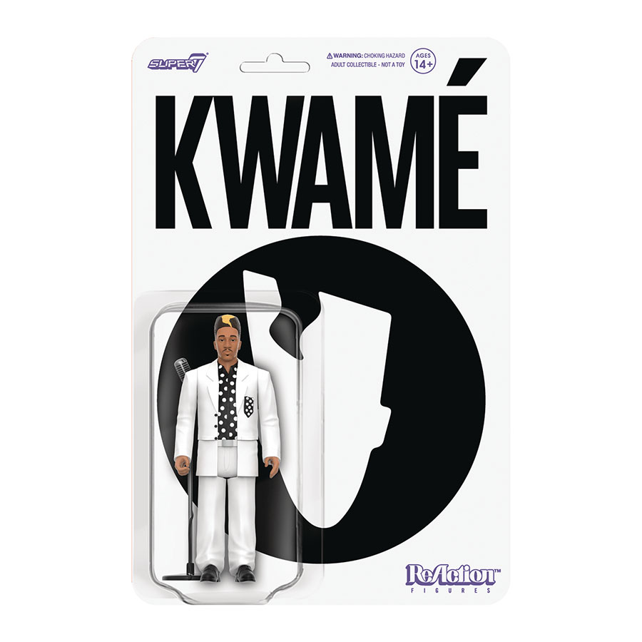 Kwame ReAction Figure - Kwame White / Black Polka Dot