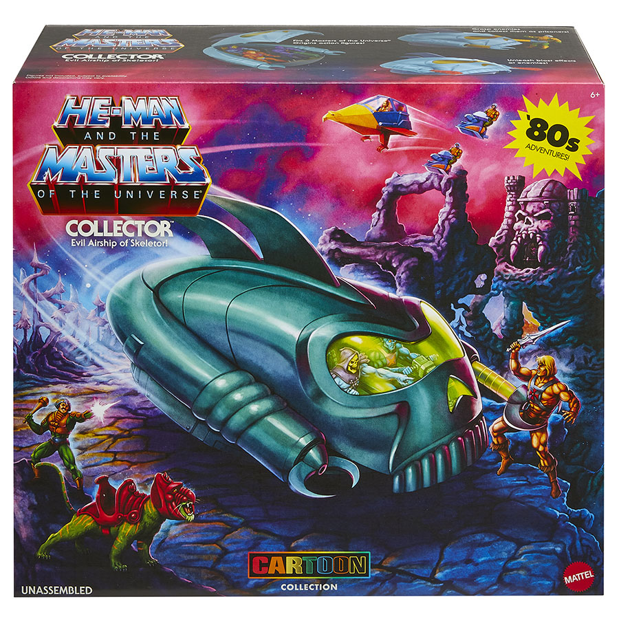 Masters Of The Universe Cartoon Collection Evil Airship Of Skeletor Vehicle