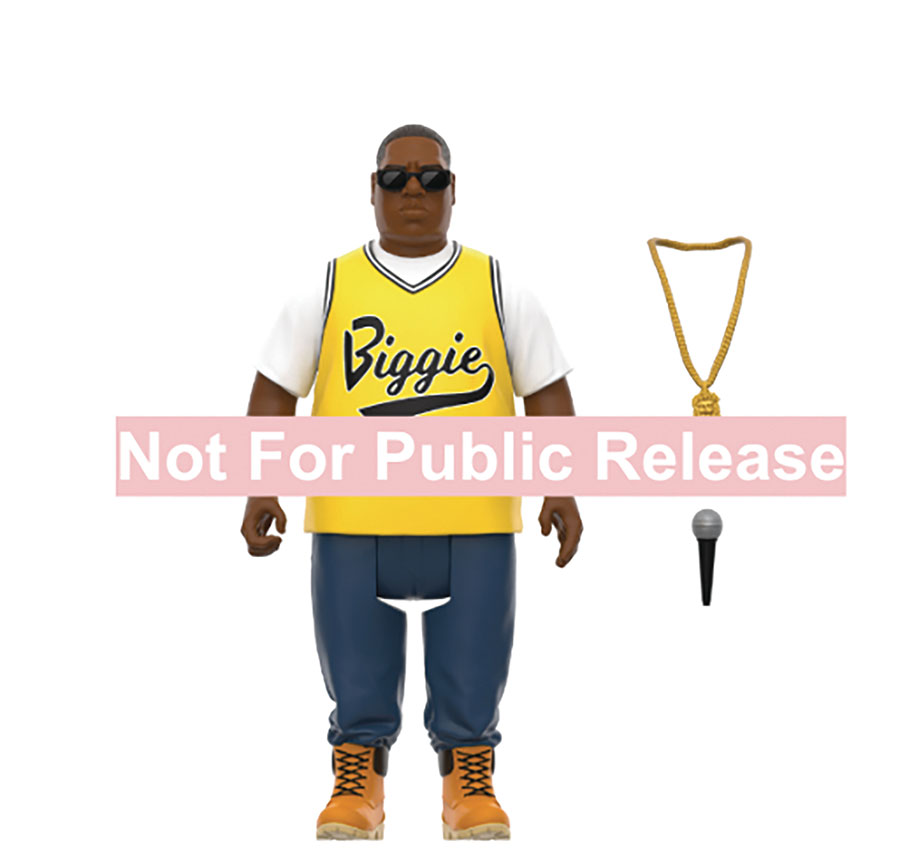 Notorious B.I.G. ReAction Figure Wave 4 - Yellow Jersey