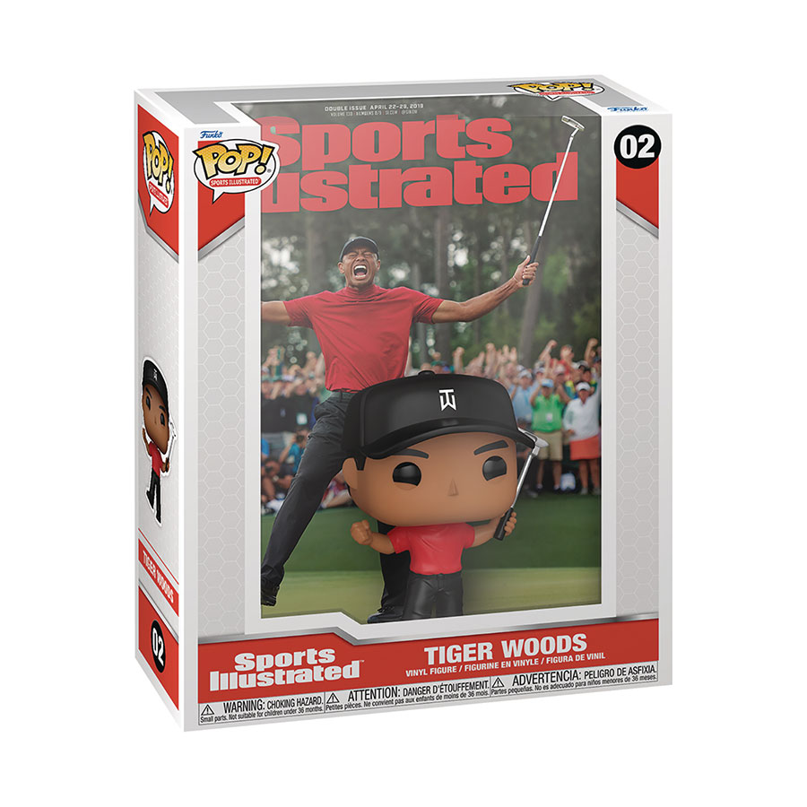 POP Magazine Cover Tiger Woods (Sports Illustrated) Vinyl Figure