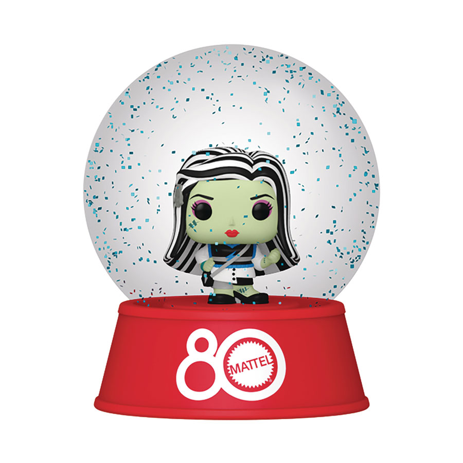Bitty POP Snow Globe Mattel Retro Toys - Monster High Frankie