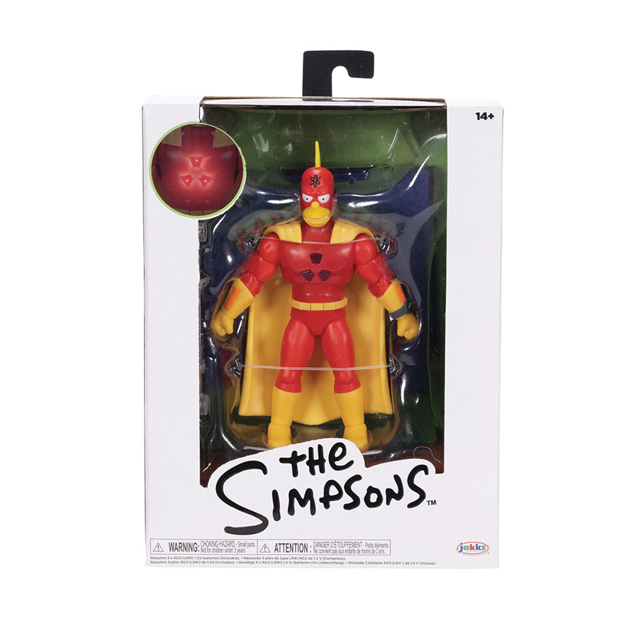 Simpsons Premium 5-Inch Action Figure - Radioactive Man