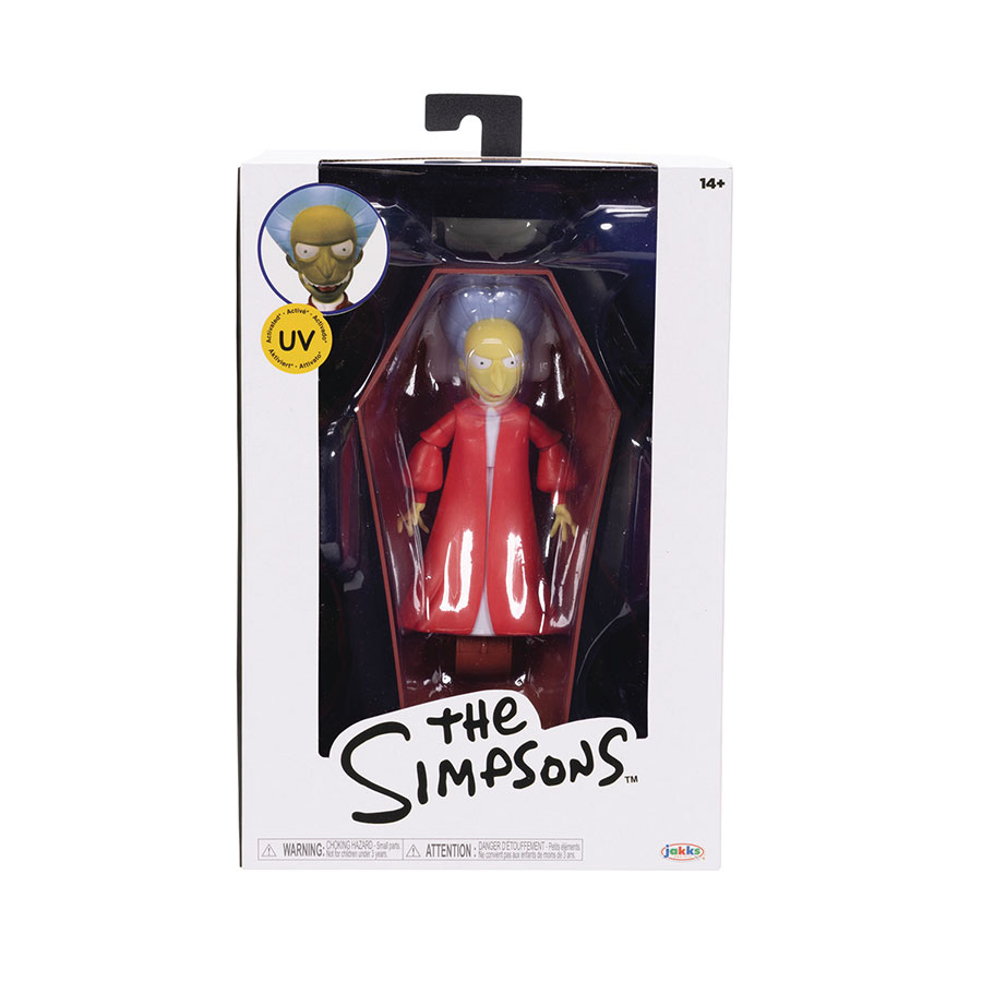 Simpsons Premium 5-Inch Action Figure - Vampire Mr Burns