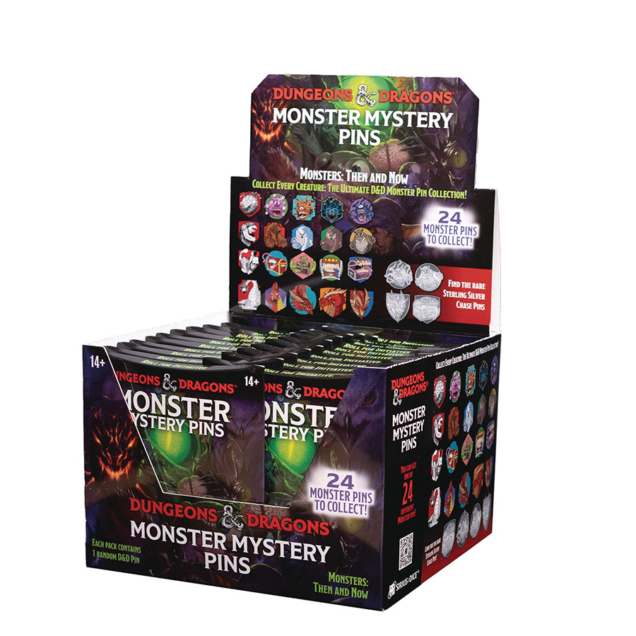 Dungeons & Dragons Monster Mystery Pin Blind Mystery Box