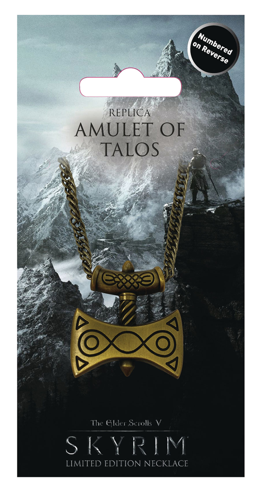 Elder Scrolls V Skyrim Replica Amulet Of Talos Limited Edition Necklace