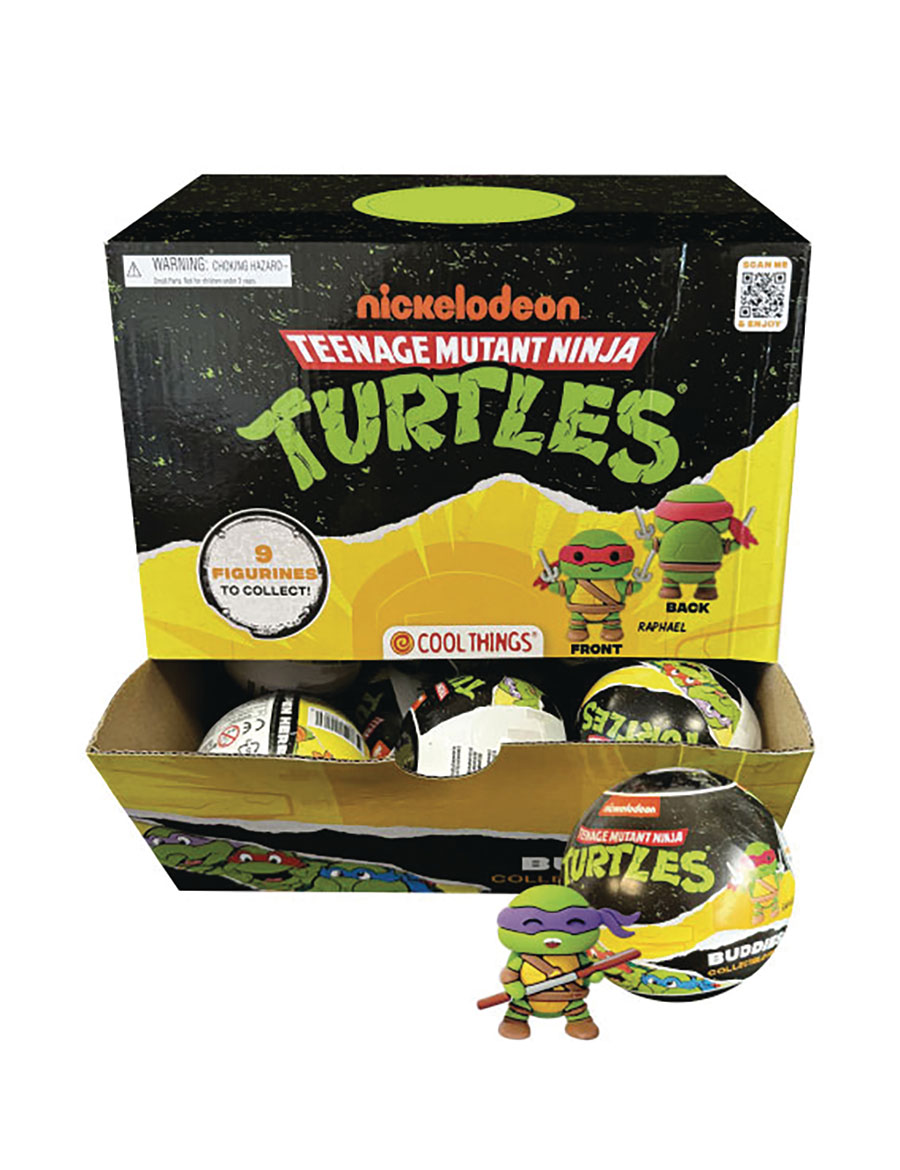 Teenage Mutant Ninja Turtles Backpack Buddies Collectible Figure Blind Mystery Box