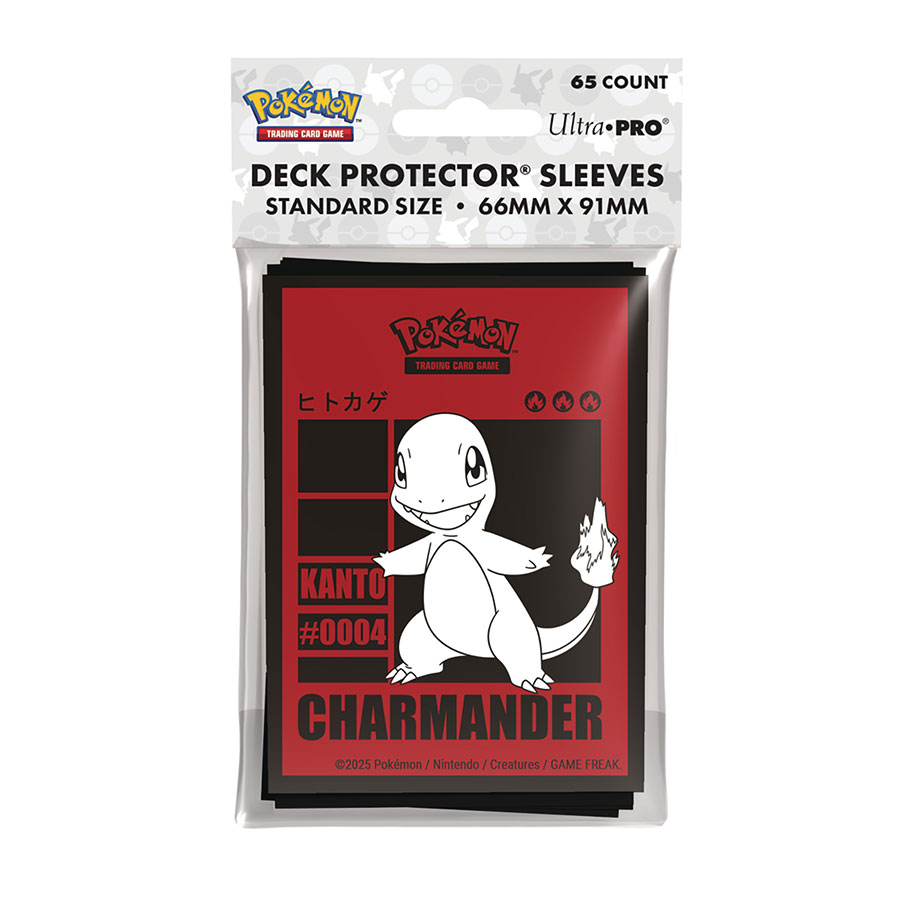 Pokemon Charmander 65-Count Deck Protector Sleeeves