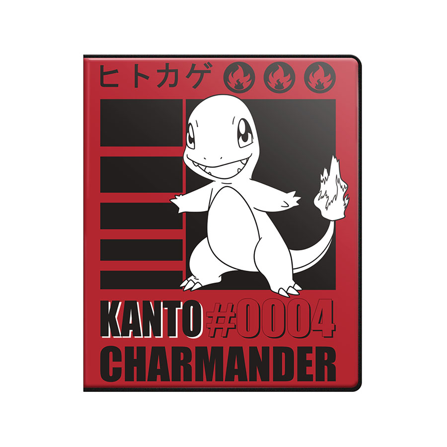 Pokemon Charmander Portfolio - 9-Pocket