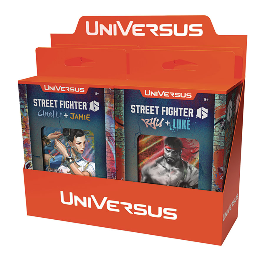 Street Fighter 6 Challenger Series Display (4-Count)