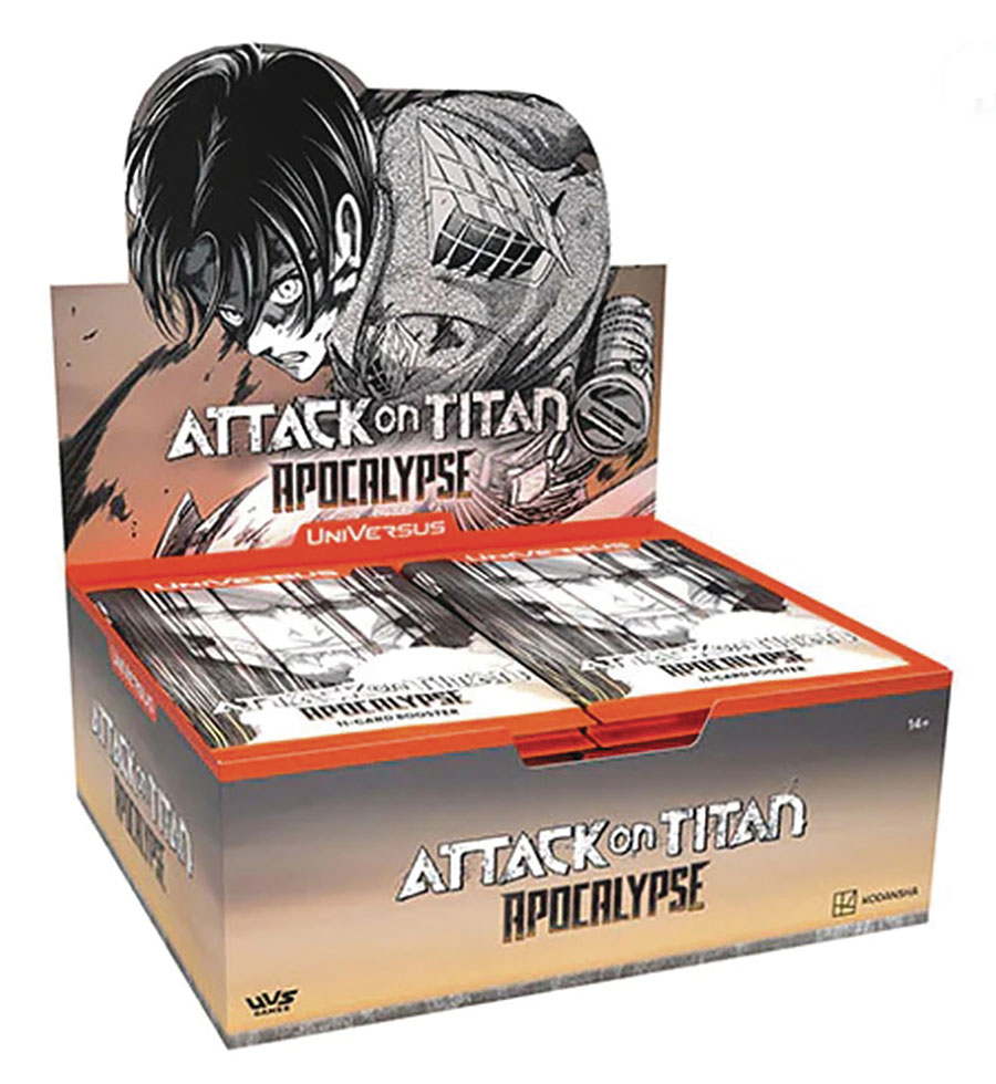 Universus Attack On Titan Apocalypse Booster Display (24-Count)