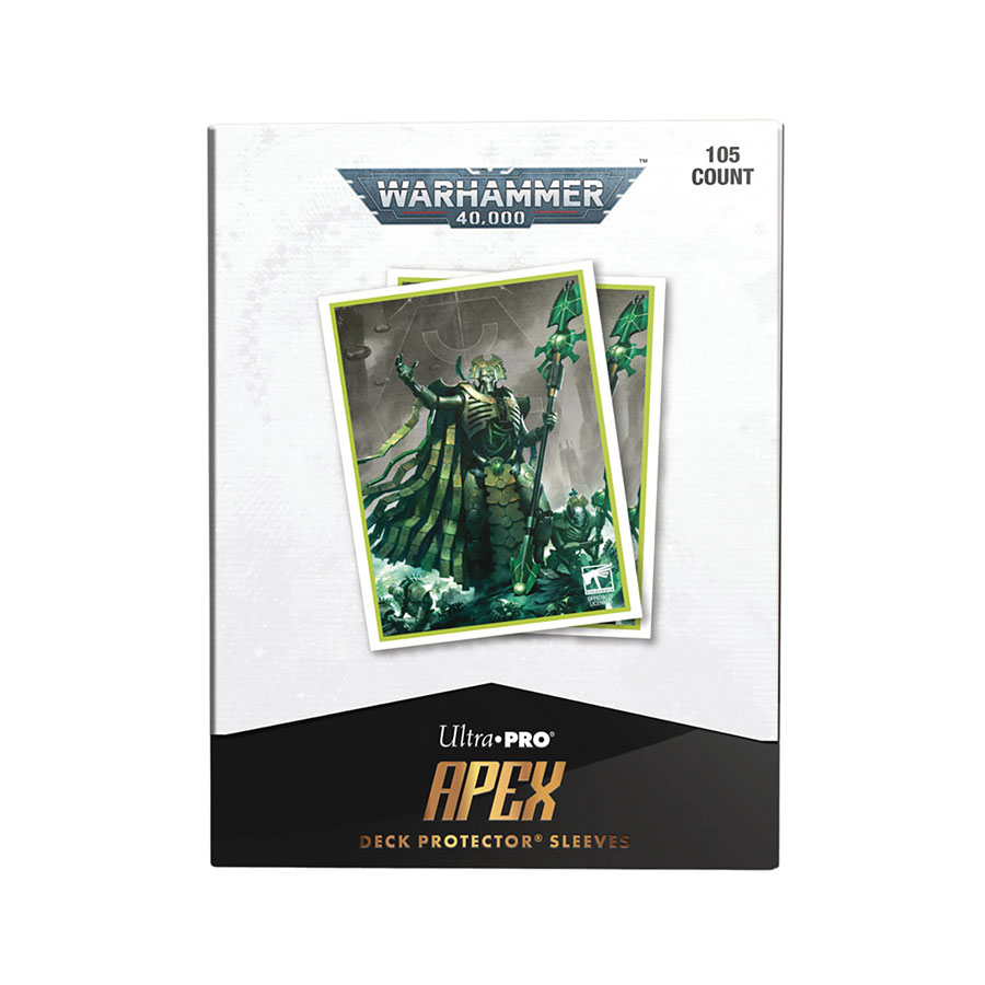 Warhammer 40000 Necron 105-Count Apex Deck Protector Sleeves