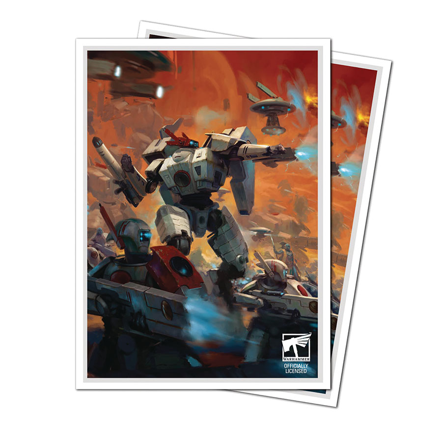 Warhammer 40000 Tau Empire 105-Count Apex Deck Protector Sleeves