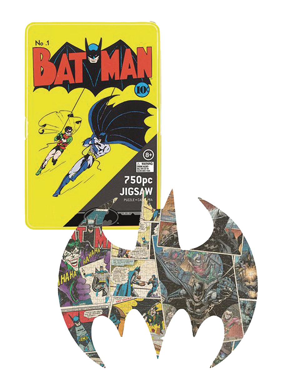 Batman Bat Shape 750-Piece Jigsaw Puzzle