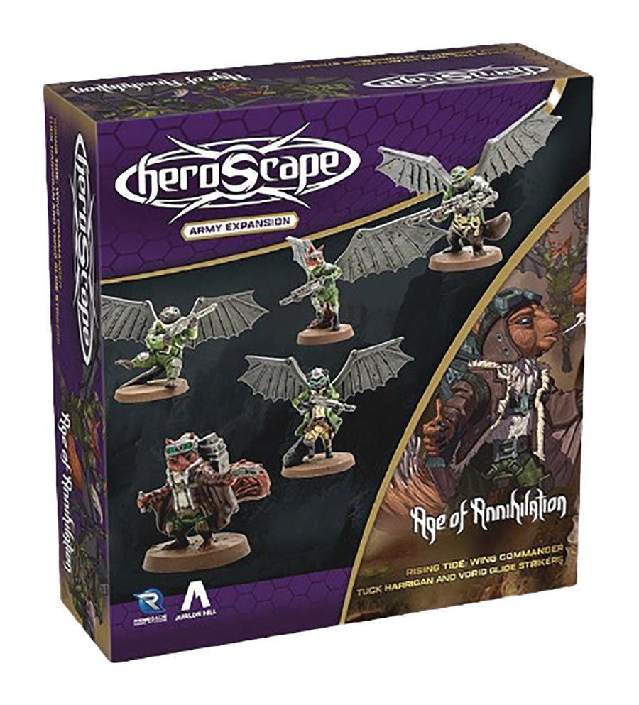 Heroscape Rising Tide Wing Commander Harrigan Army Expansion