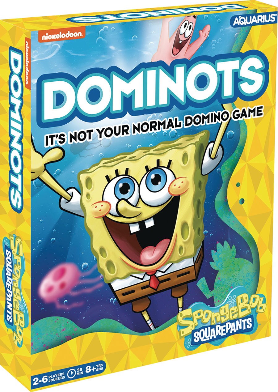 Dominots Tile Game SpongeBob SquarePants Edition
