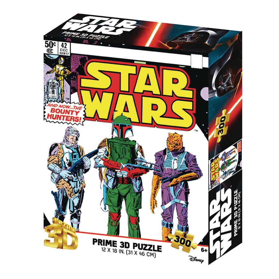 Star Wars Marvel #42 Cover 300-Piece Previews Exclusive Lenticular Puzzle