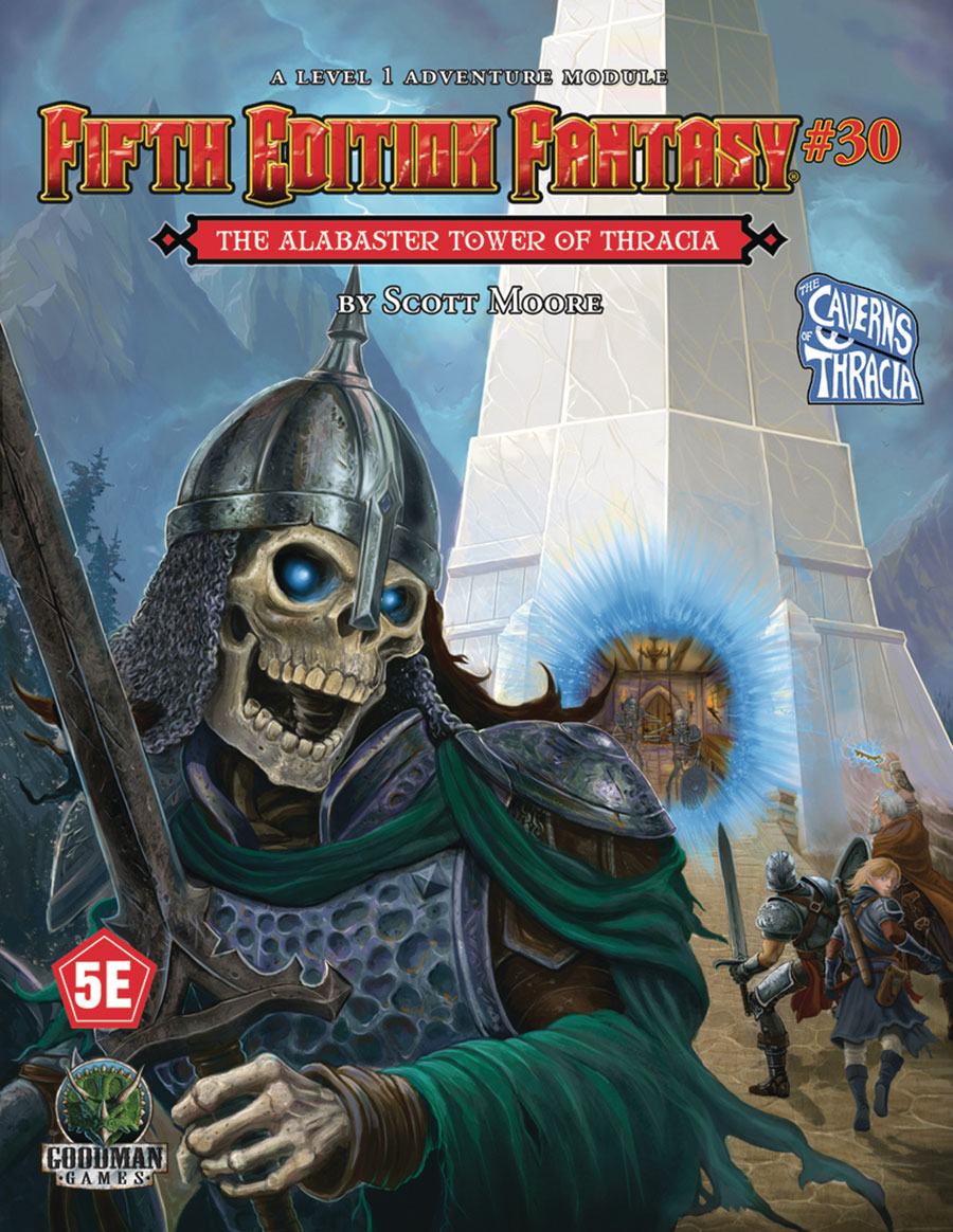 Fifth Edition Fantasy #29 The Alabaster Tower Of Thracia SC (5E)