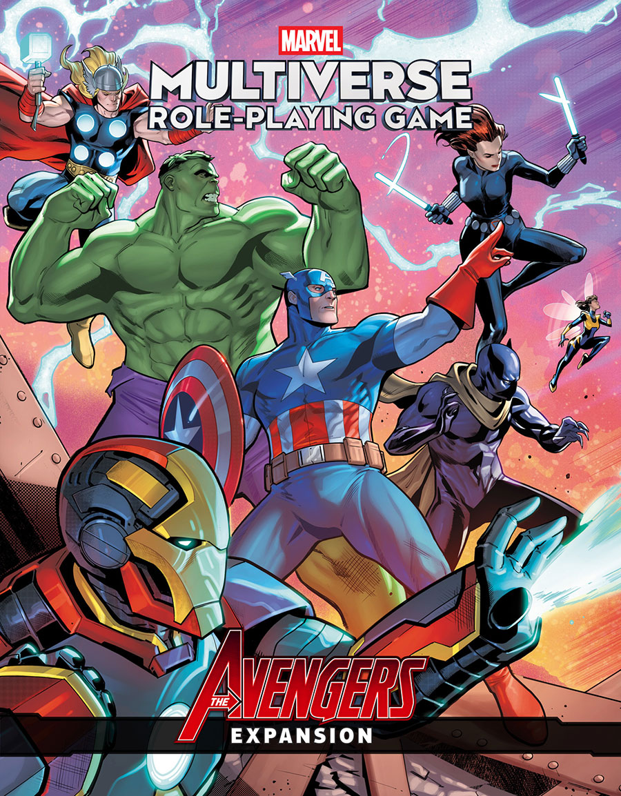 Marvel Multiverse Role-Playing Game Avengers Expansion HC