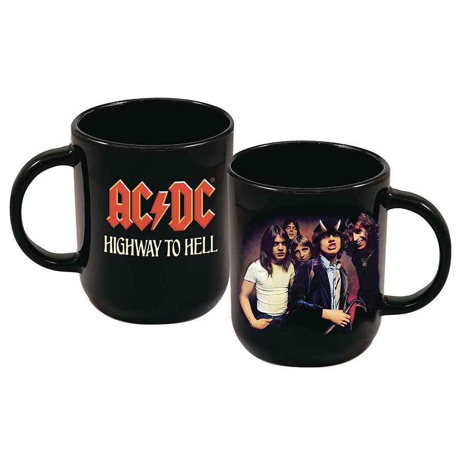 AC/DC Highway To Hell Ceramic Cappuccino 20-Ounce Mug