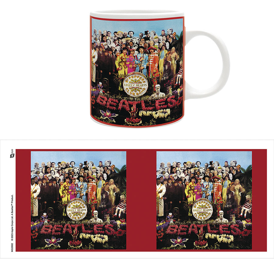 Beatles 11-Ounce Mug - Sgt Peppers Lonely Hearts Club Band Album