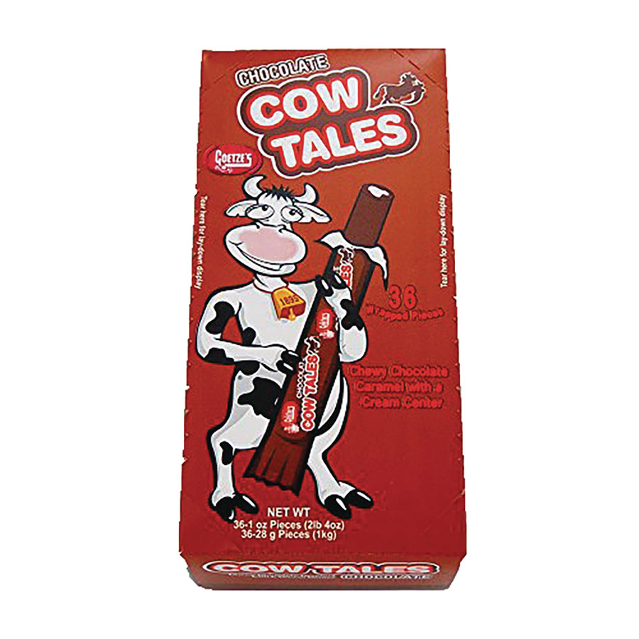 Cow Tales Chocolate / Brownie Candy 36-Piece Case