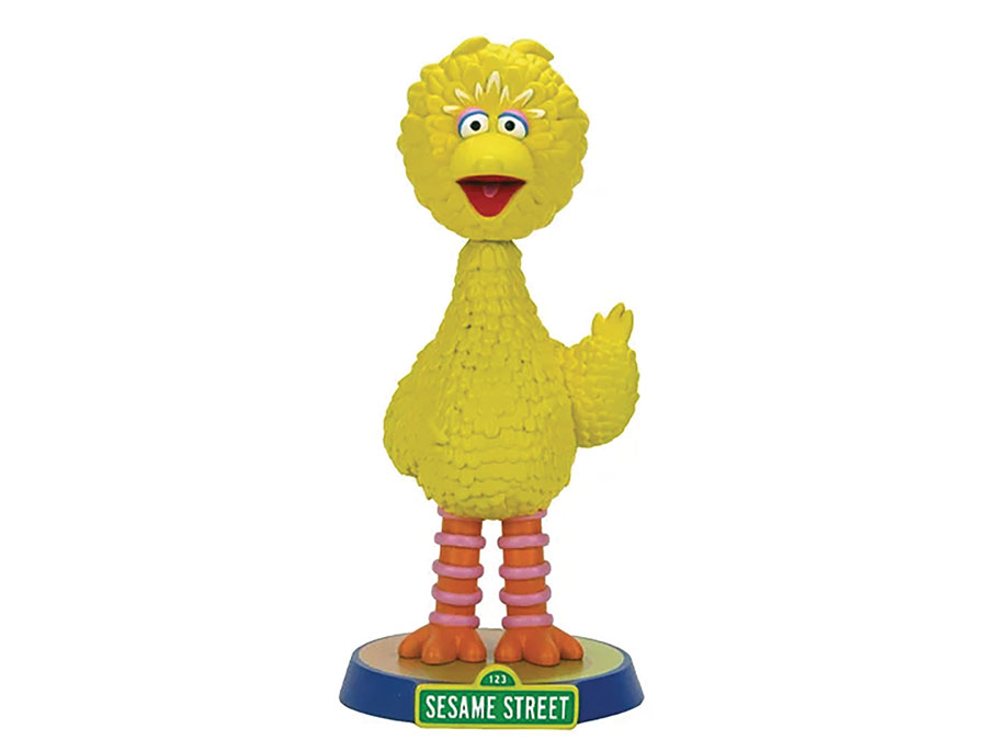 Sesame Street Head Knocker Big Bird Bobble Head