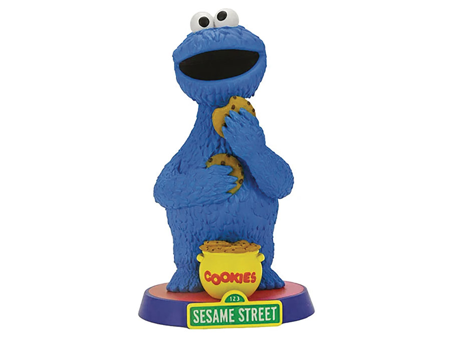 Sesame Street Head Knocker Cookie Monster Bobble Head
