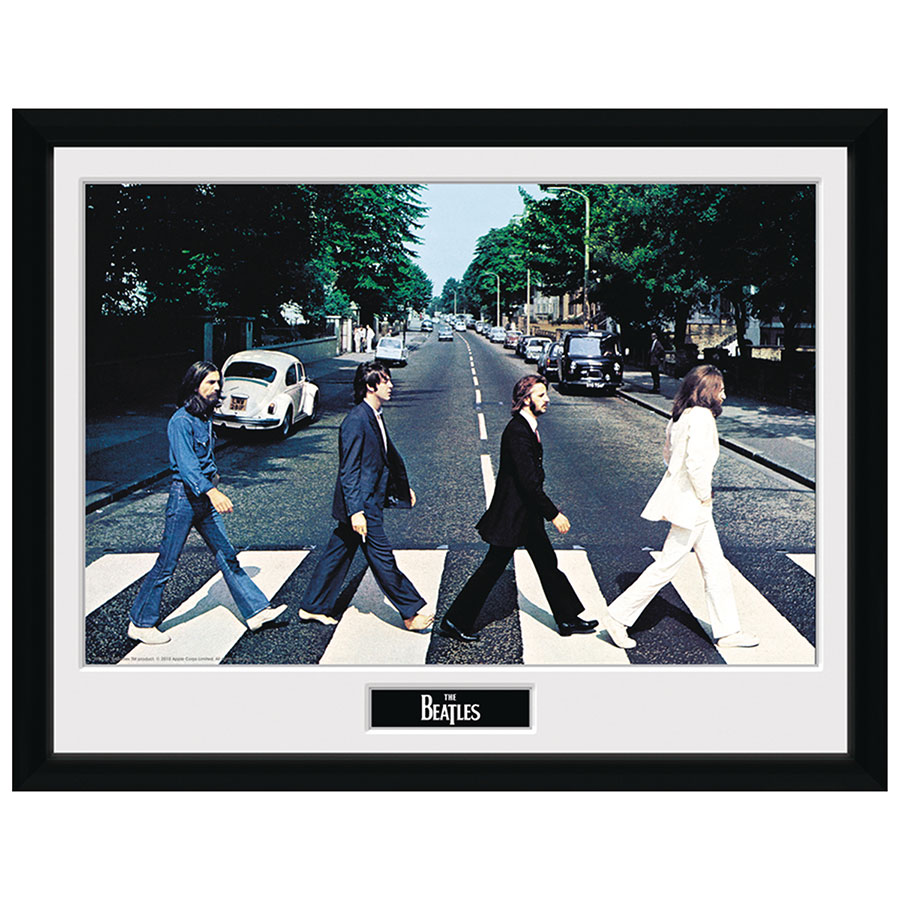 Beatles Abbey Road Framed Poster