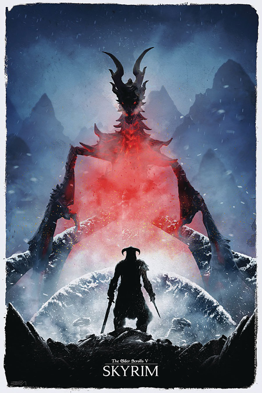 Elder Scrolls V Skyrim Limited Edition Artwork