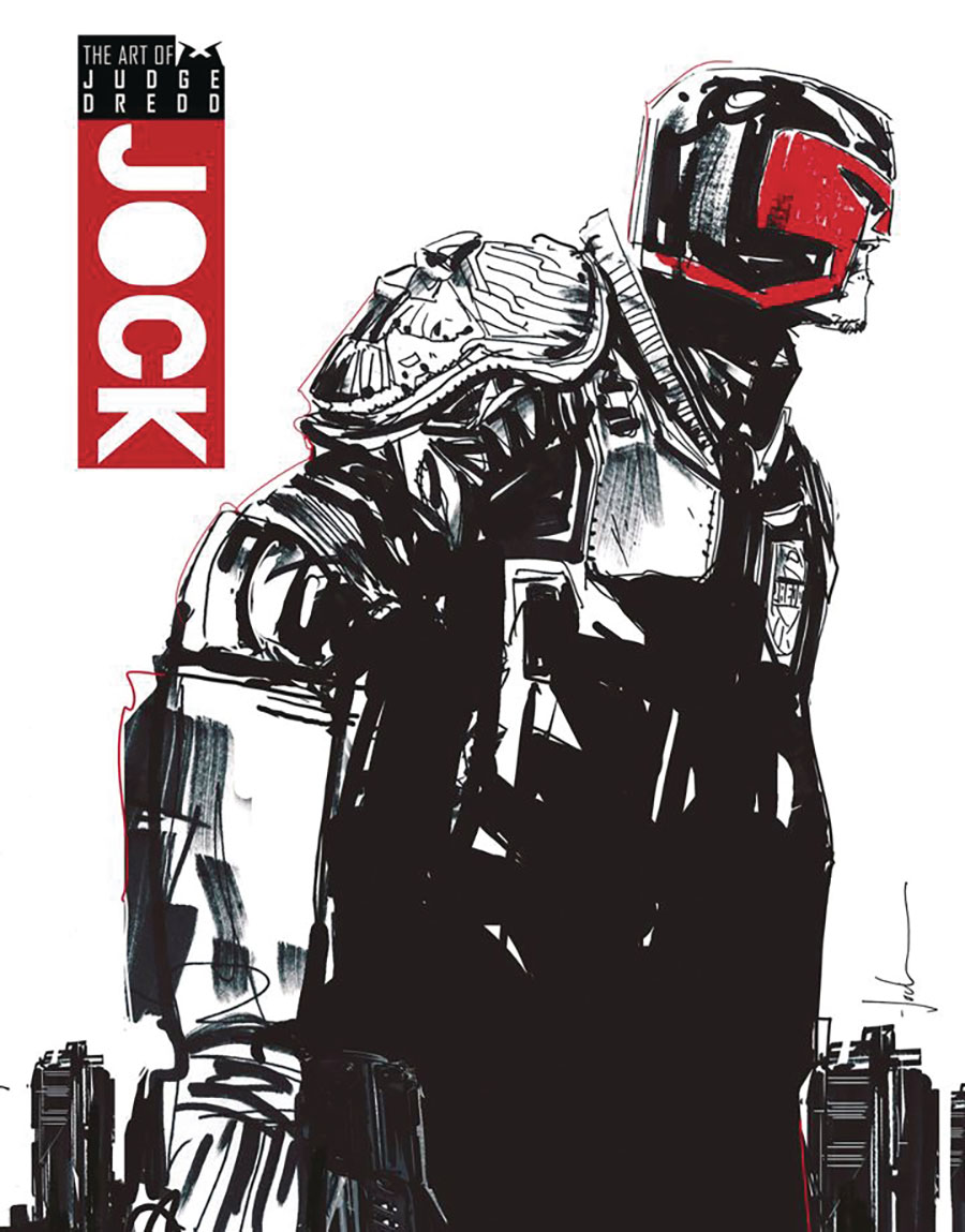 Art Of Judge Dredd By Jock HC - RESOLICITED