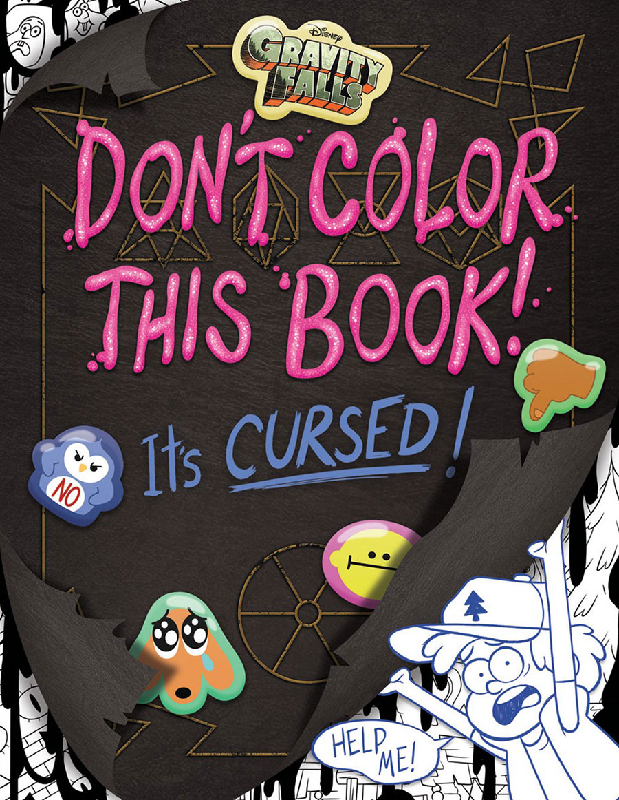 Gravity Falls Dont Color This Book SC