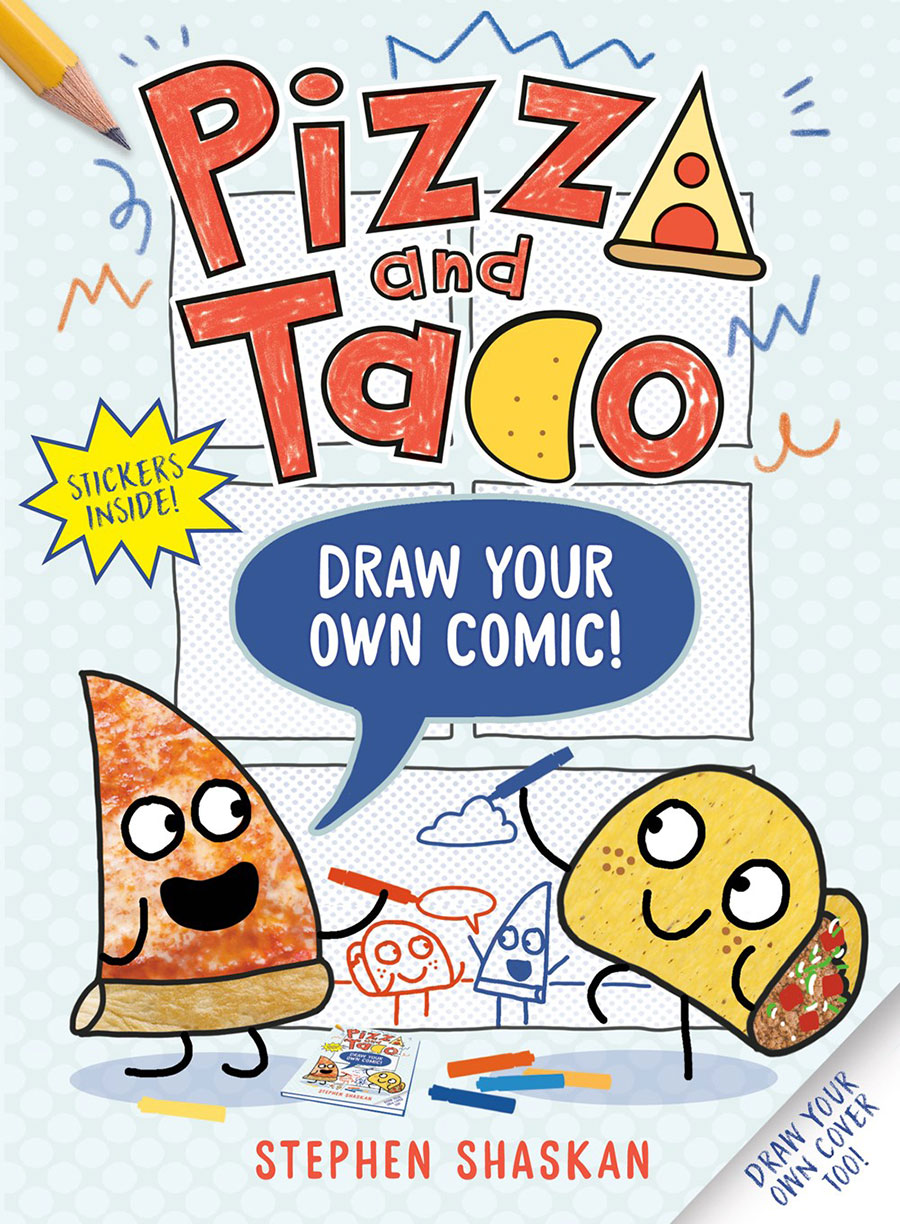 Pizza And Taco Draw Your Own Comic TP