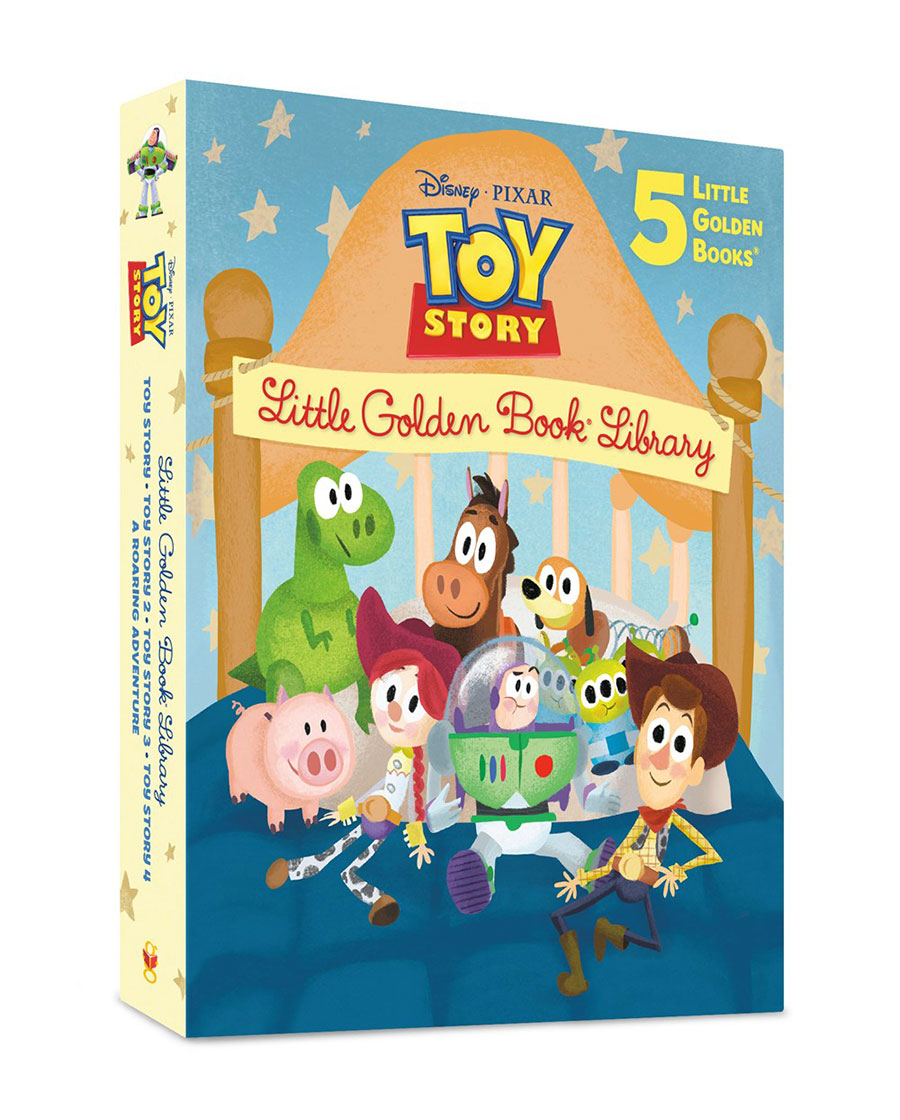 Disney Pixar Toy Story Golden Book Library Box