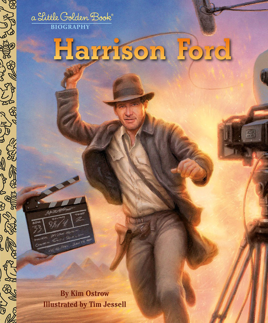 Harrison Ford Little Golden Book Biography HC