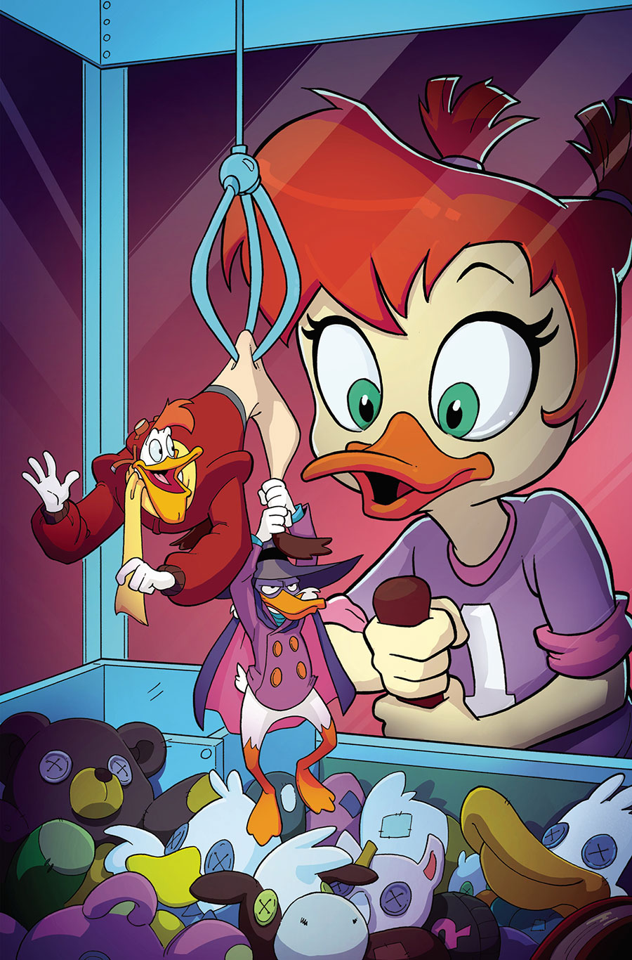Darkwing Duck Vol 4 #4 Cover M Incentive Ted Brandt & Ro Stein Virgin Cover