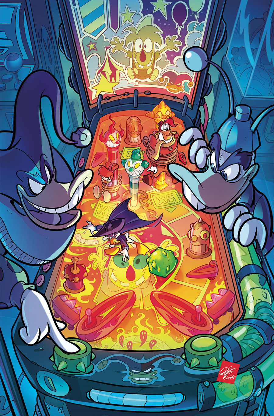 Darkwing Duck Vol 4 #4 Cover N Incentive Ciro Cangialosi Virgin Cover