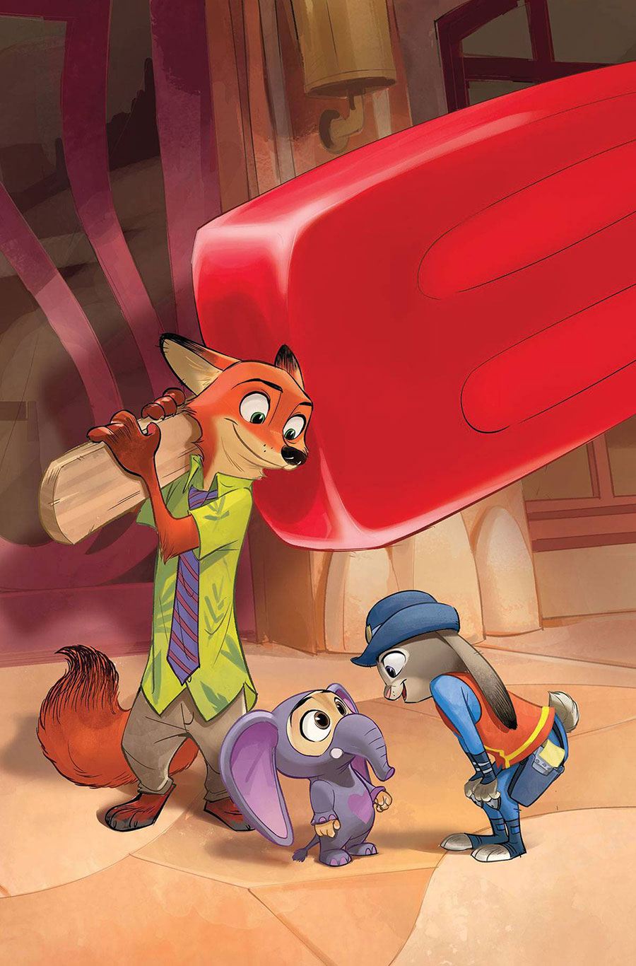 Zootopia #4 Cover G Incentive Storybook Art Virgin Cover