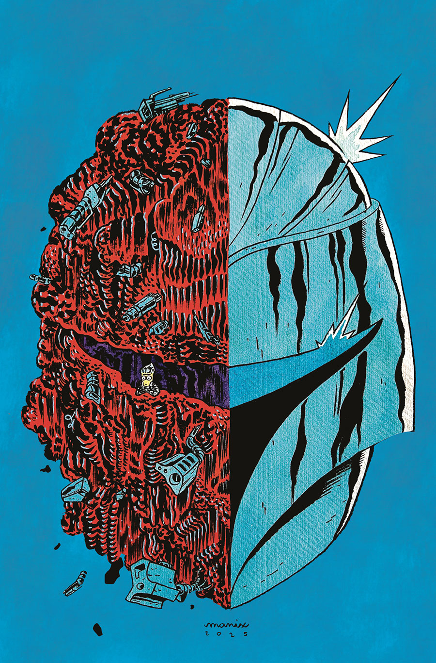 SilverHawks Vol 2 #5 Cover M Incentive Manix Virgin Cover