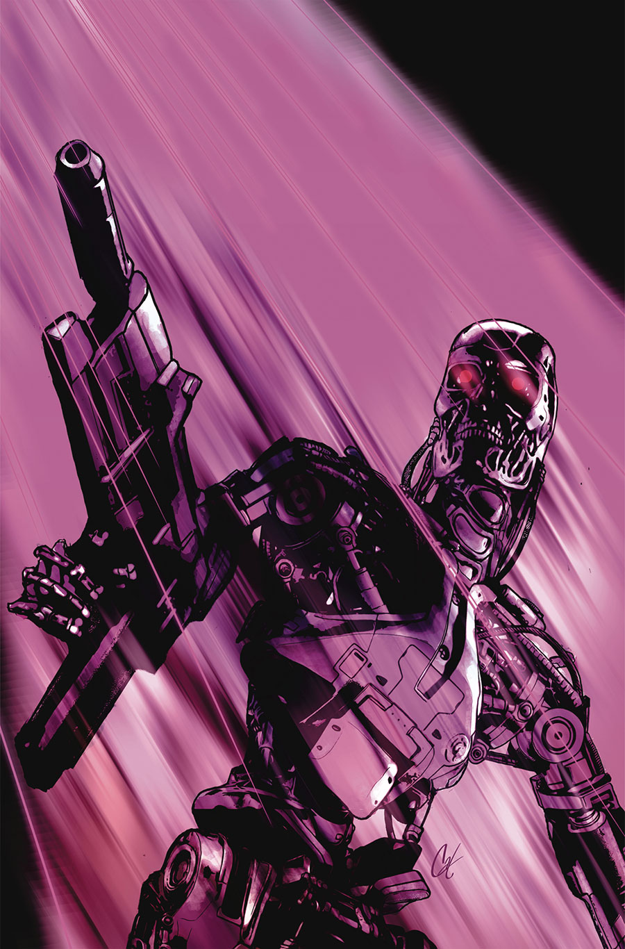 Terminator Vol 4 #8 Cover G Incentive Cat Staggs Virgin Cover