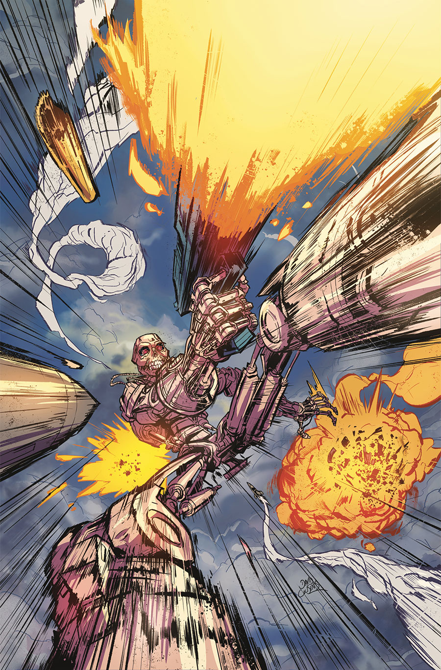 Terminator Vol 4 #8 Cover I Incentive David Cousens Virgin Cover