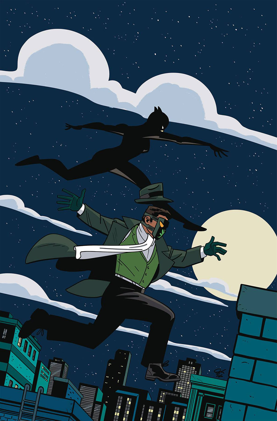 Green Hornet Miss Fury #5 Cover F Incentive Jacob Edgar Virgin Cover