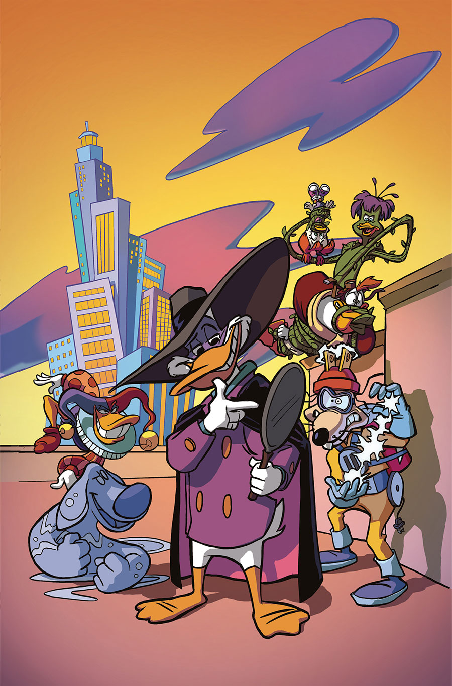Darkwing Duck Vol 4 #4 Cover G Limited Edition Tad Stones Virgin Cover