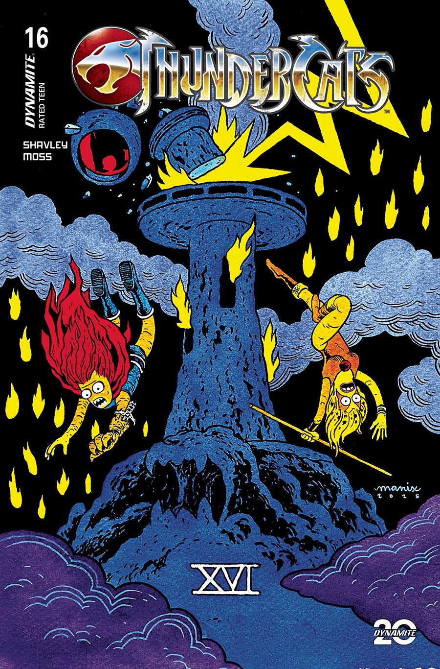 Thundercats Vol 3 #16 Cover J Variant Manix Foil Cover