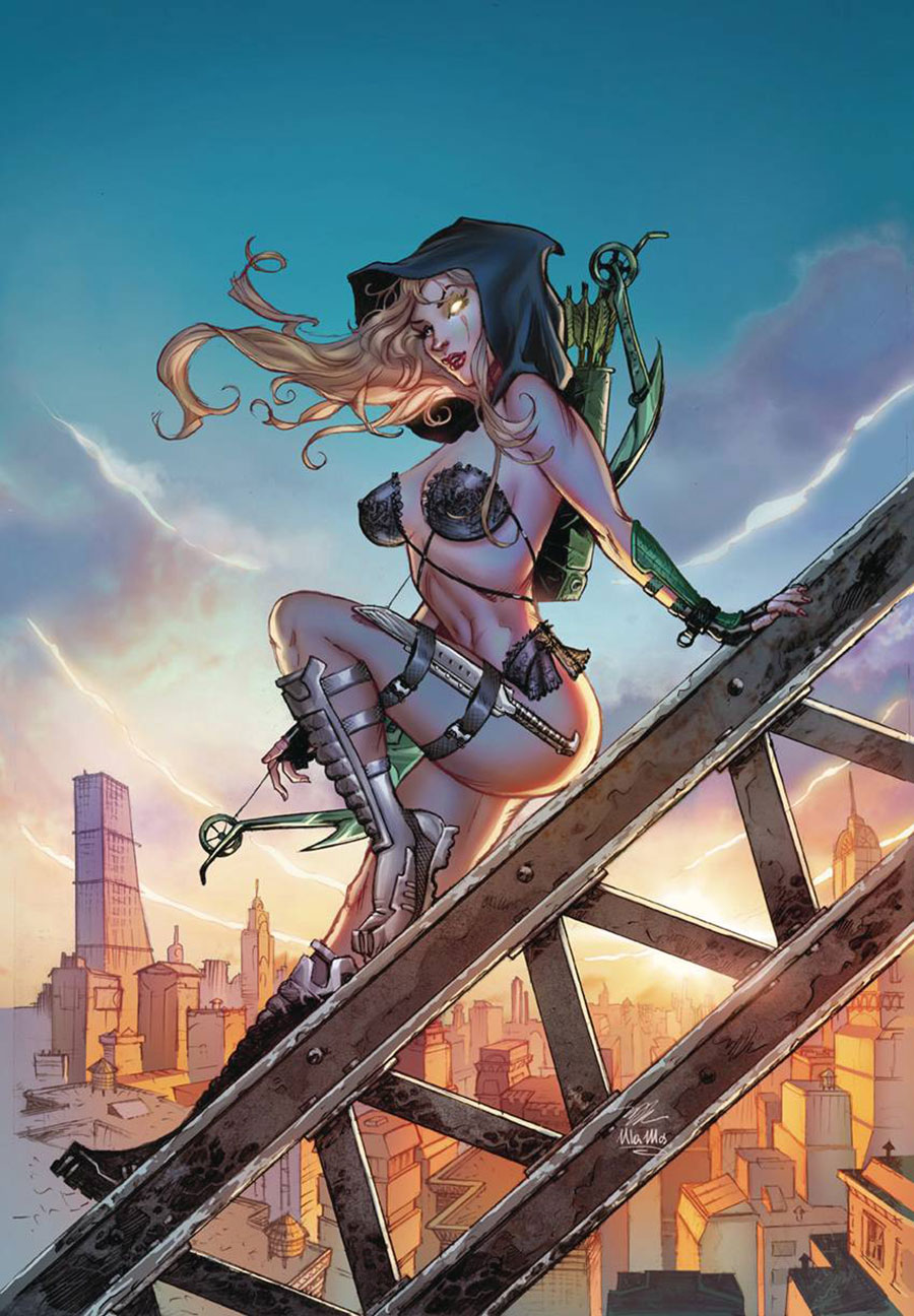 Grimm Fairy Tales Presents Grimm Tales Of Terror Vol 5 #5 The Hat Man Cover G Michael Dooney Robyn Lingerie Retailer Variant Cover