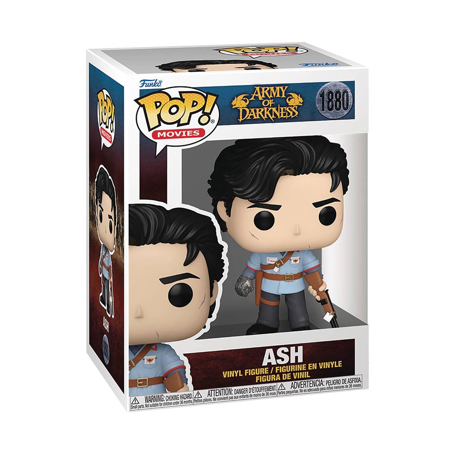 POP Movies Army Of Darkness Ash With Boomstick Vinyl Figure
